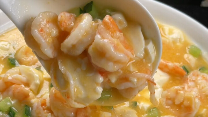 Tahu saus udang