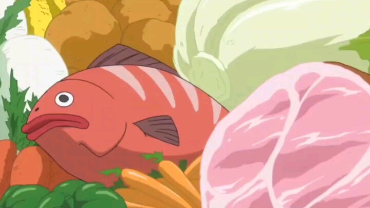 Luffy senpai ada-ada aja. Masak aja jadi bahan lawak 😂 Mood banget.