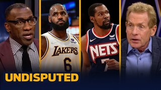 UNDISPUTED - Kevin Durant voted BEST small forward OVER LeBron James | Skip and Shannon debate