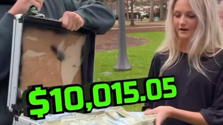 Coba lihat, siapa nih yang beruntung hari ini?! [Mengagumkan] #MrBeast#Tantangan#