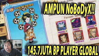 🔥🔥1 CHARACTER 30JUTA BP!! PLAYER PERTAMA GLOBAL 145JUTA!! - ONE PUNCH MAN:The Strongest