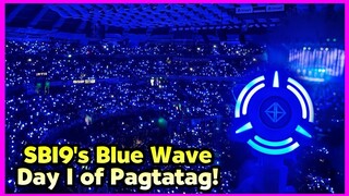 The Legendary Blue Wave ng A'Tin muling ipinakita sa Day 1 of SB19 Pagtatag Manila Concert!