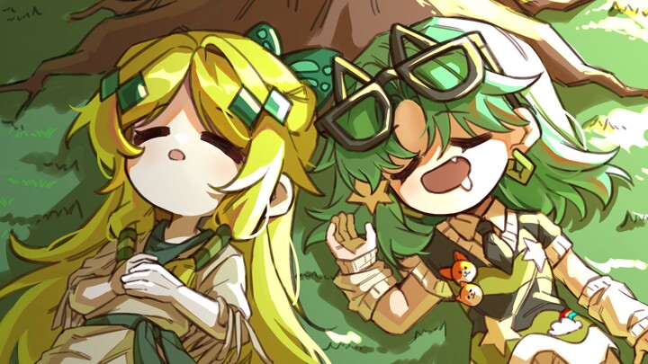 【16girls】My future, but everyone is green