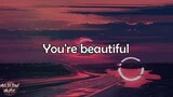 You're Beautiful - James Blunt | Felix Cover ( Lyrics Video by Mojojow Music )