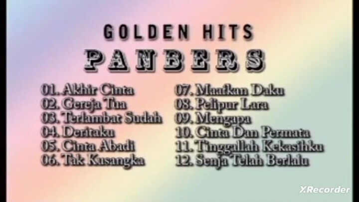 THE GOLDEN HITS PANBERS VCD LAGU SEPANJANG MASA