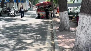 路边摊的西瓜刺客
