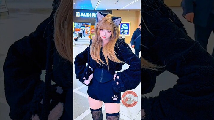 Dating a Cat Girl, I Want That  Cat Girl Cosplay #shorts