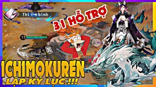 ⭐Onmyoji Arena⭐ TUNCUN dùng Ichimokuren lập kỷ lục với 31 hỗ trợ, chơi SP cực đơn giản