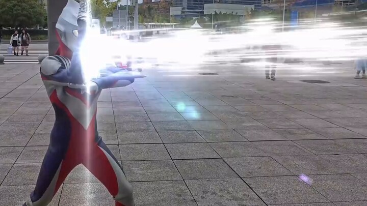 [เอฟเฟกต์พิเศษ] ปาร์ตี้นักเรียนปรับปรุงฉากการเปลี่ยนแปลงของอุลตร้าแมนทิก้าใหม่เหรอ? - -