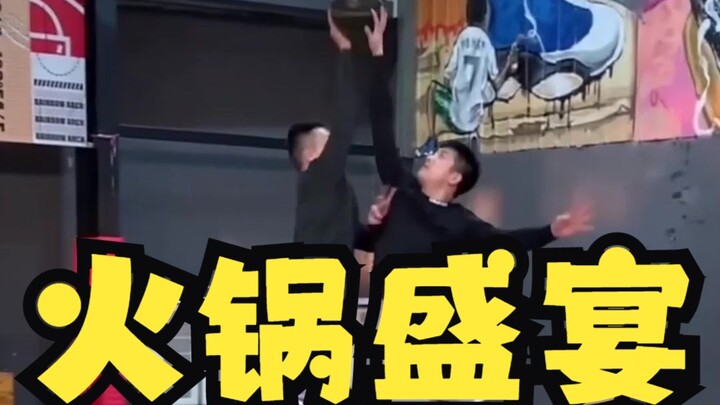 Thế này mà cũng dám cược hả?! Mời anh em ăn một nồi lẩu cay nhé!