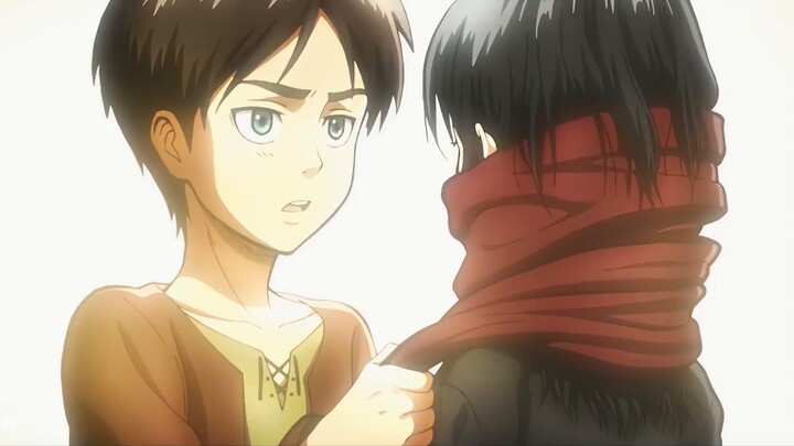 "Ellen/Mikasa" "The world is cruel, I still love you"