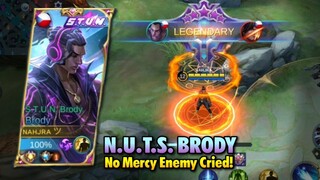 BRODY NO MERCY GAMEPLAY! SO N.U.T.S. - MLBB