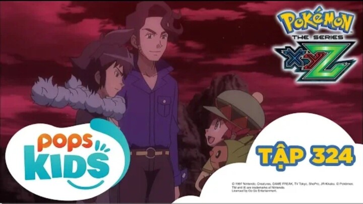 [S19 XYZ] Pokémon Tập 324 - Zygarde phản kích! Trận chiến cuối cùng ở Kalos - Hoạt Hình Pokémon