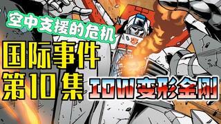 【漫画解说】汽车人伪装出击霸天虎战车队，斯派克小队假扮码头工人。变形金刚10“国际事件”（全系列解说137:一切从零开始！IDW变形金刚漫画）