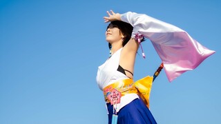 YUNA COSPLAY 最終幻想 YUNA的COSPLAY