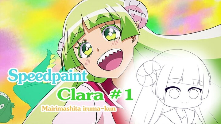 Mairimashita iruma-kun | Speedpaint Clara#1