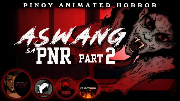 Aswang sa PNR (Biyaheng Bicol) | Part 2 - Tagalog Horror Story (Pinoy Animation) + Shout Outs