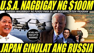 AMERIKA NAGBIGAY NG $100 MILLION PARA SA AFP MODERNIZATION, RUSSIA NAGALIT SA DRILL NG JAPAN-AMERIKA