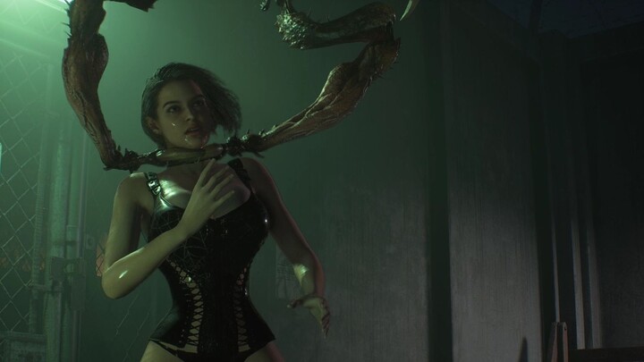 【Resident Evil 3 Remake】 Black Cobweb Shapewear Gill mod1