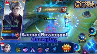 New Aamon Revamp Full Gameplay No Cut No Edit - Mobile Legends Bang Bang