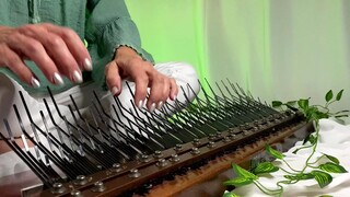 chơi array mbira / array mbira, tôi thích âm thanh siêu thanh tao này lắm, ngưỡng mộ Patti / etherea