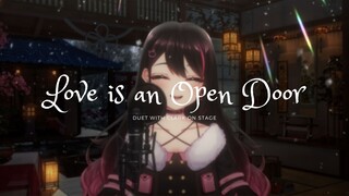 【Love Is an Open Door】Cover duet with @ClarkOnStage