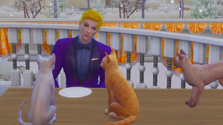 [The Sims 4] Những chú mèo giống Kira Yoshikage (Nhà tôi có một con mèo con, đến cho mèo bú)