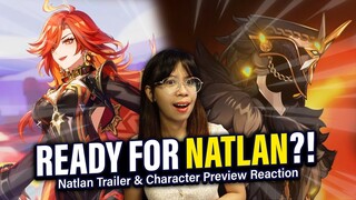 NATLAN TEASER IS FIRE! Reacting to Ignition Teaser: A Name Forged in Flames | Genshin Impact 5.0