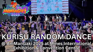 Kurisu Random Dance @ AniManGaki 2025 at Mines International Exhibition & Convention Centre