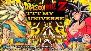 NEW Characters Texture IN Dragon Ball Z TTT MY Universe PPSSPP ISO V2 BETA With Permanent Menu!