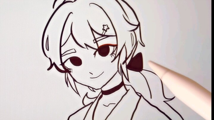 "Could you please turn your head?"