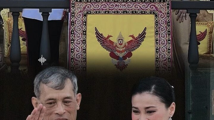 King Maha Vajiralongkorn (Rama X) and Queen Suthida of Thailand 🤍 #苏提达王后