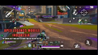 My Drone Getting Excited Buat Musuh Ketar-Ketir | Apex Legends Mobile - INDONESIA