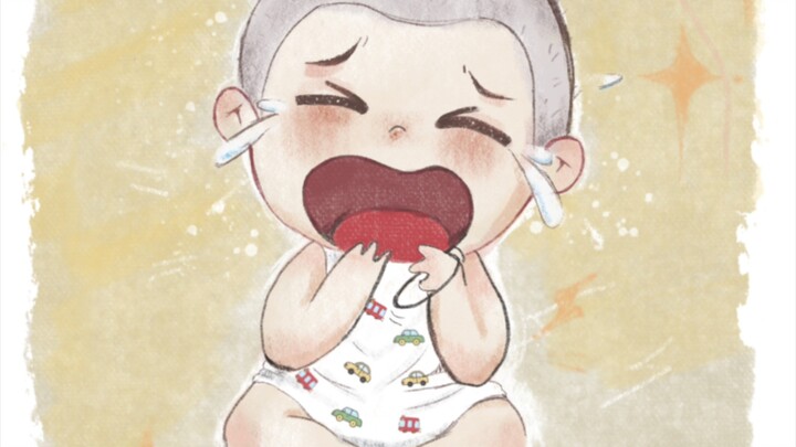 เด็กน้อยน่ารักน้ำตาไหล ทำเอาหลายคนอดหัวเราะไม่ได้