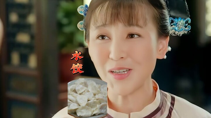 Menantu yang sedang hamil membuat pangsit untuk ibu mertua pada Hari Pertama Imlek, bukan karena ala