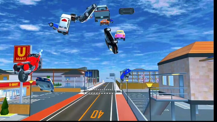 Cara flying 🚗🔥