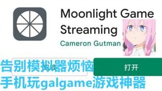 [Moonlight使用教程]直接在床上玩gal游戏