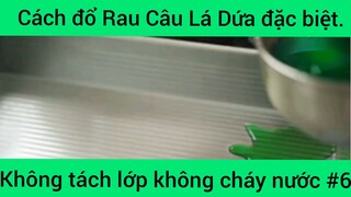 Cách đổ rau câu lá dứa đặc biệt không tách lớp không chảy nước phần 6