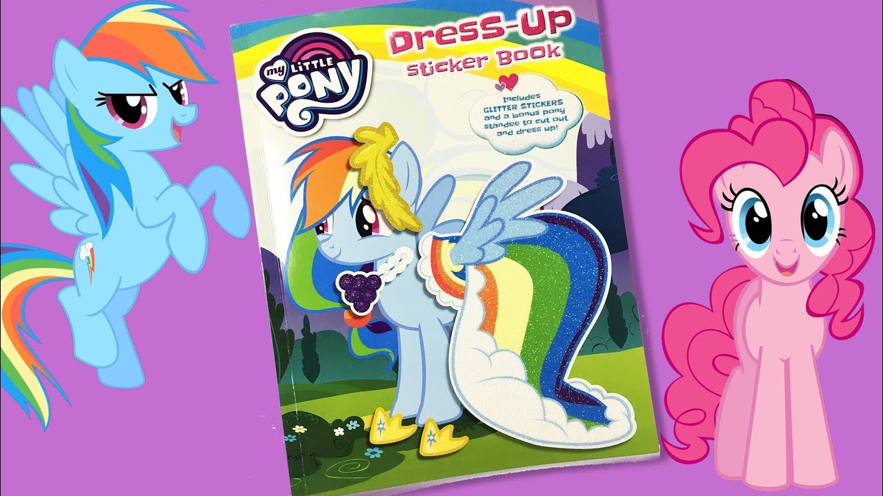 MLP Activity book CREATE A PONY My little pony - Bilibili