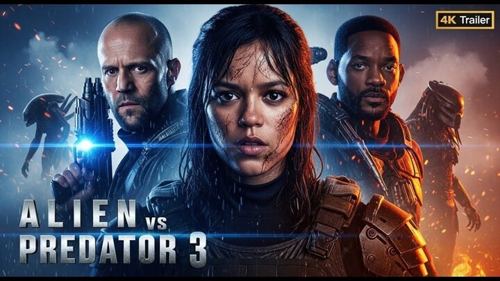 ALIEN vs PREDATOR 3 (2026) – Trailer _ Jason Statham, Jenna Ortega, Will Smith _