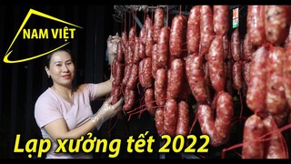Làm lạp xưởng tết 2022 (Bà cố - Má 5 - Út 15 - Sơn Hà - Chị hàng xóm....) [Nam Việt 1890]