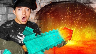 I Made Every Weapon from MINECRAFT in Real Life!