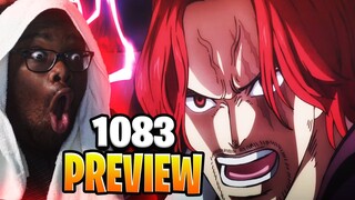Is That Bluetooth Haki SHANKS?! One Piece 1083 Preview Reaction