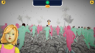 Squid Game BEE 3D With Beautiful Doll - Red Light, Green Light Game Jee Studio Trailer