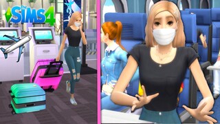 Goldie Quarantine VLOG & Airplane Travel Routine - Titi Plus Sims 4