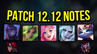 Patch 12.12 Notes | League of Legends