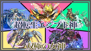 【パズドラ】リダチェンを使って超転生エジプト神で双極の女神【ひよ里】