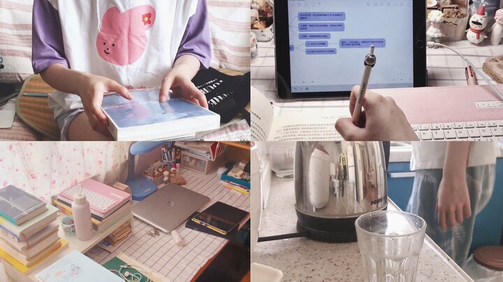 Vlog | At-Home Study Diary | What else can you do besides staying home to study...?