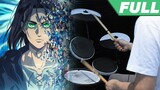 Shingeki no Kyojin: The Final Season OP 2 Full -【The Rumbling】by SiM - Drum Cover