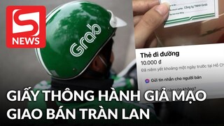 Xuất hiện giấy thông hành giả mạo được bán tràn lan trên mạng với giá 10K